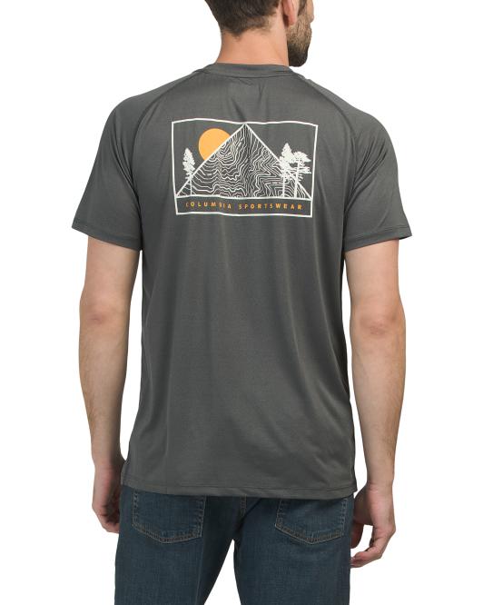 COLUMBIA Sunset Block Performance Top