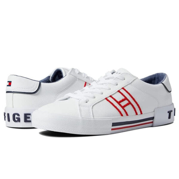 men's sneakers white round toe low top casual shoes gal12