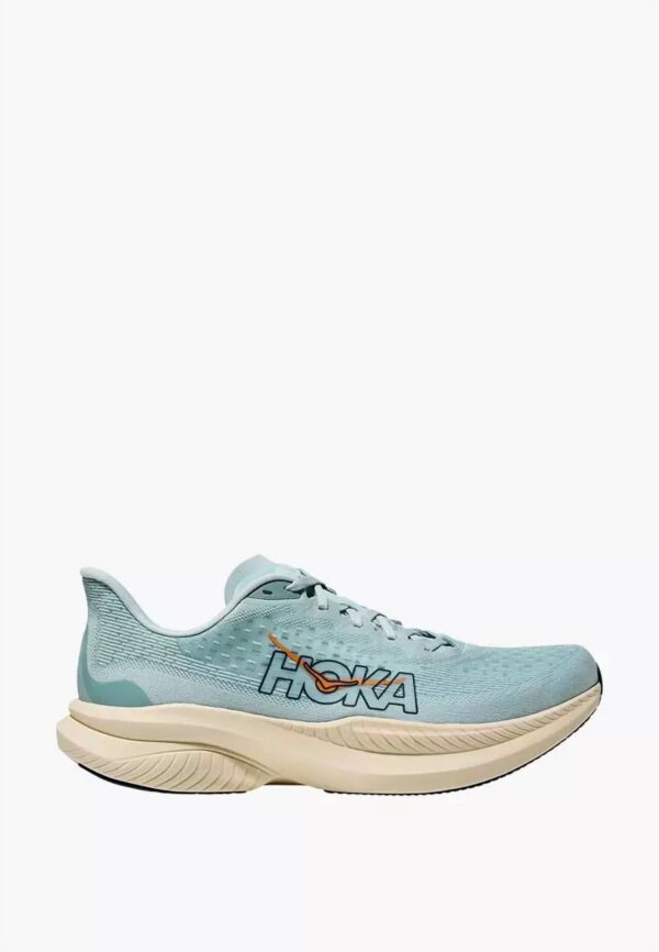 men's mach 6 running shoes in clear sea / sea water