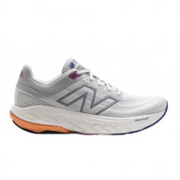 women's fresh foam x 860v14 running shoes in grey matter/copper/silver