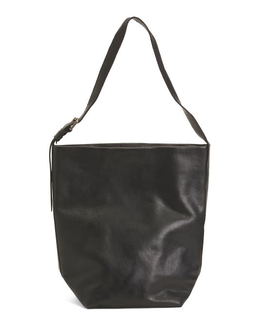 LATICO Made In Italy Leather Bucket Bag