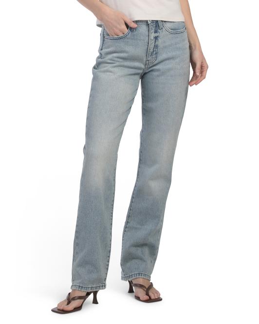 LUCKY BRAND High Rise Zoe Straight Jeans