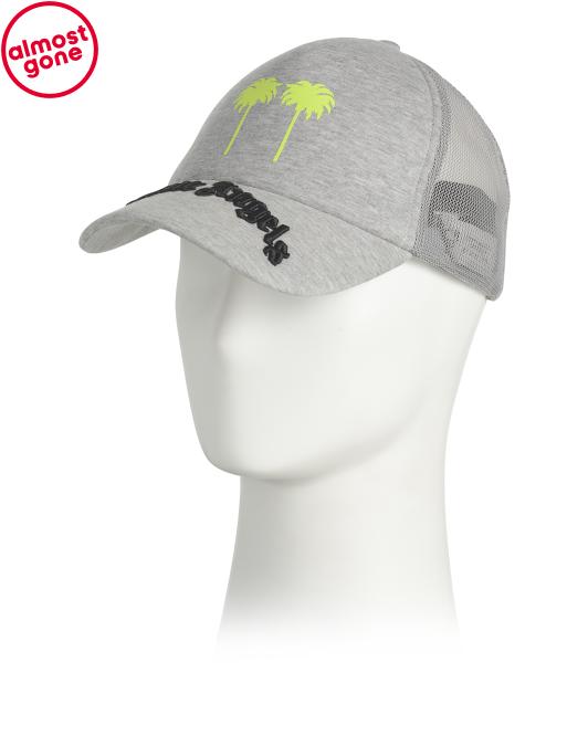 PALM ANGELS Logo Detail Cap