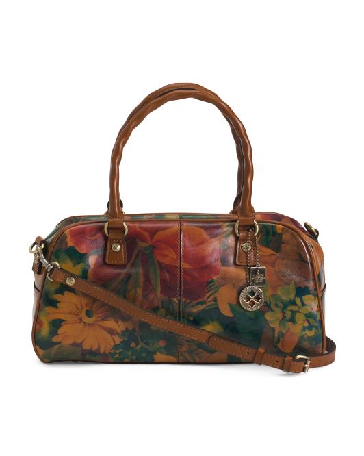 PATRICIA NASH Leather Pomezia Satchel