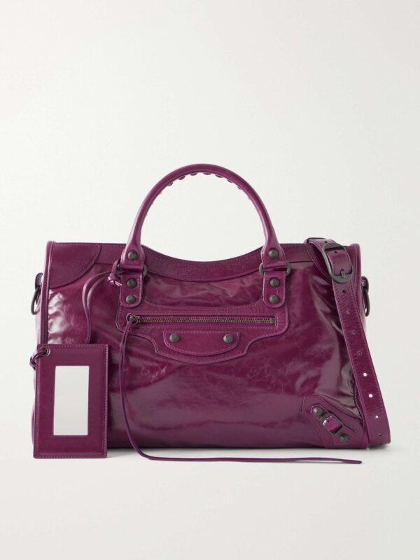 Le City medium embellished leather tote bag