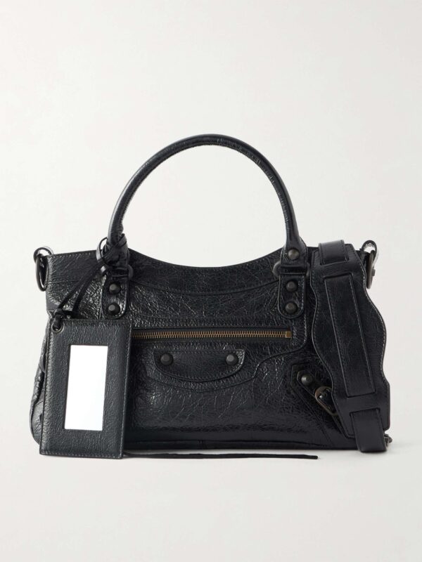 Le City First leather shoulder bag