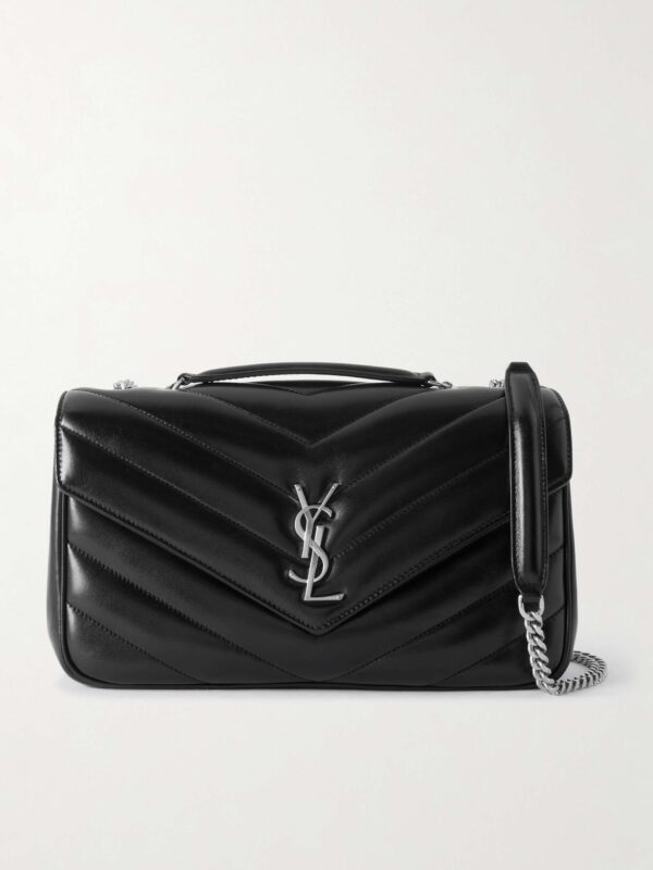 Loulou medium matelassé leather shoulder bag