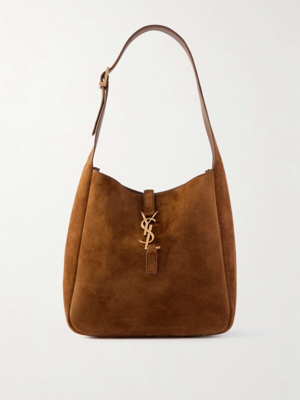 Le 5 à 7 Supple small suede shoulder bag